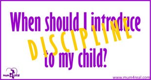 When should I introduce discipline to my child?